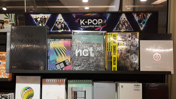  
Public’s flagship department store has two stands for K-Pop. (Katerina Lygkoni) 
